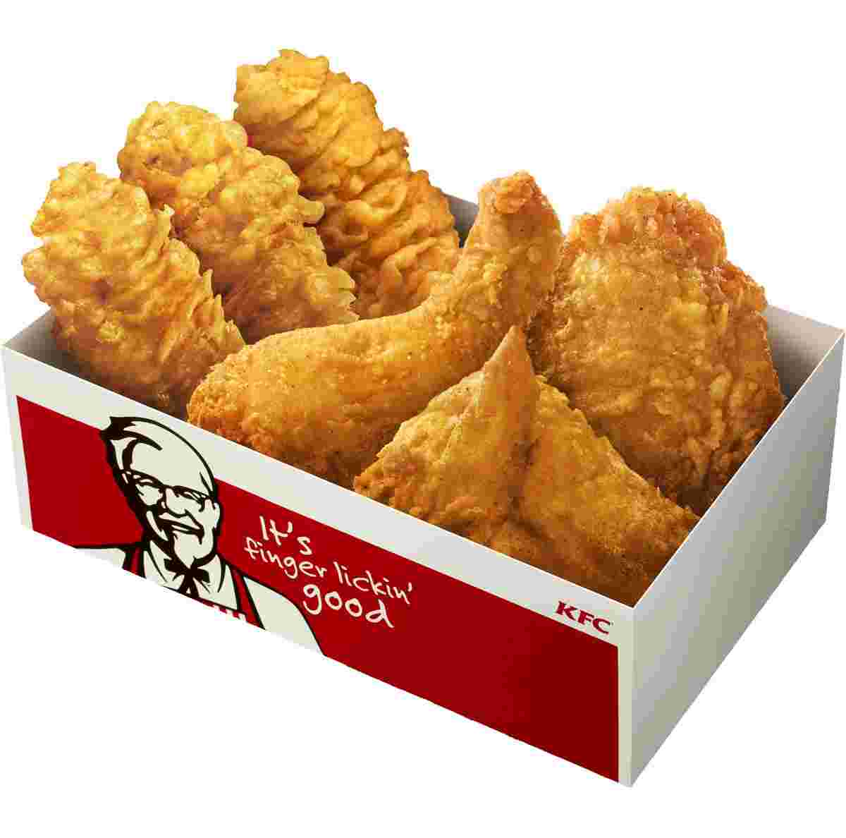ケンタッキーのオリジナルチキンとカーネルクリスピー