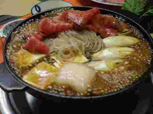 関東風すき焼き