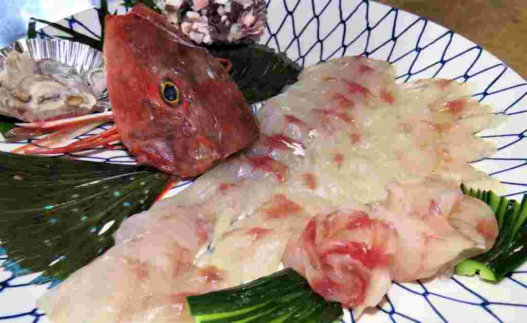 ほうぼうの刺身