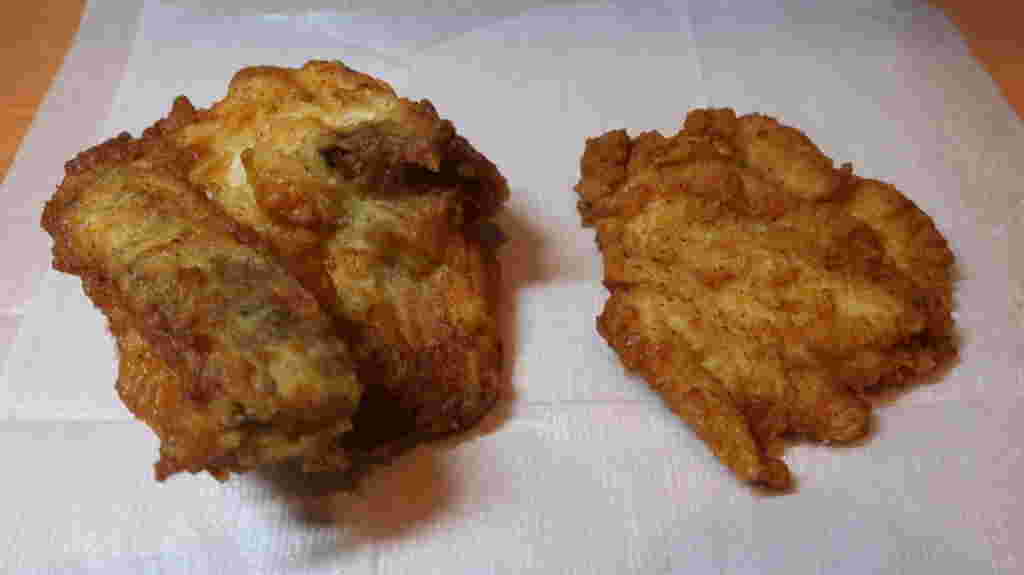 オリジナルチキンと骨なしケンタッキー