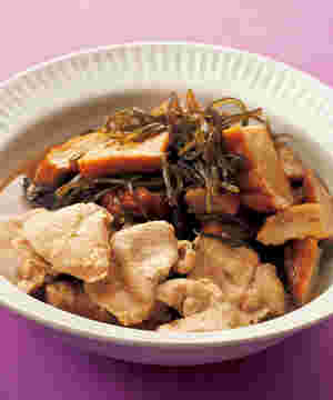 鶏肉とさつま揚げのさっと煮