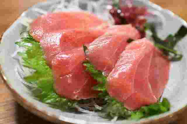 まぐろの刺身