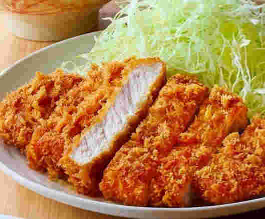 とんかつのアップ画像
