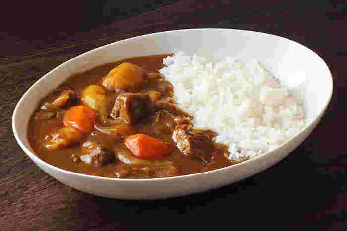 ゴロゴロ具材のカレーライス