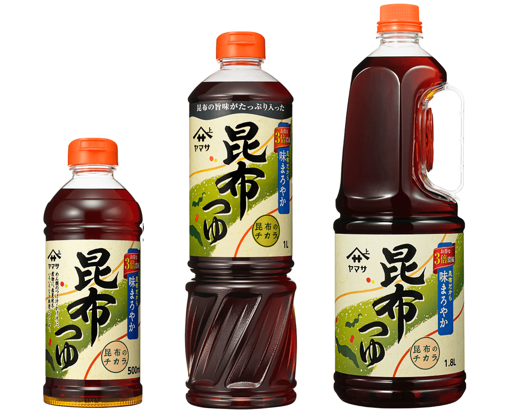 三倍濃縮タイプのめんつゆ