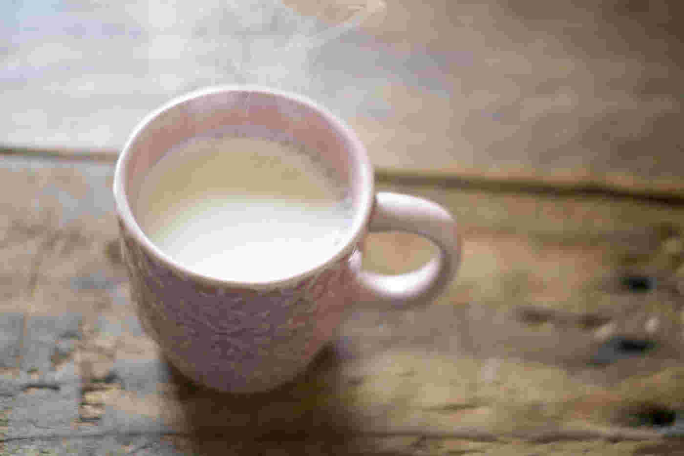 温めた豆乳の画像
