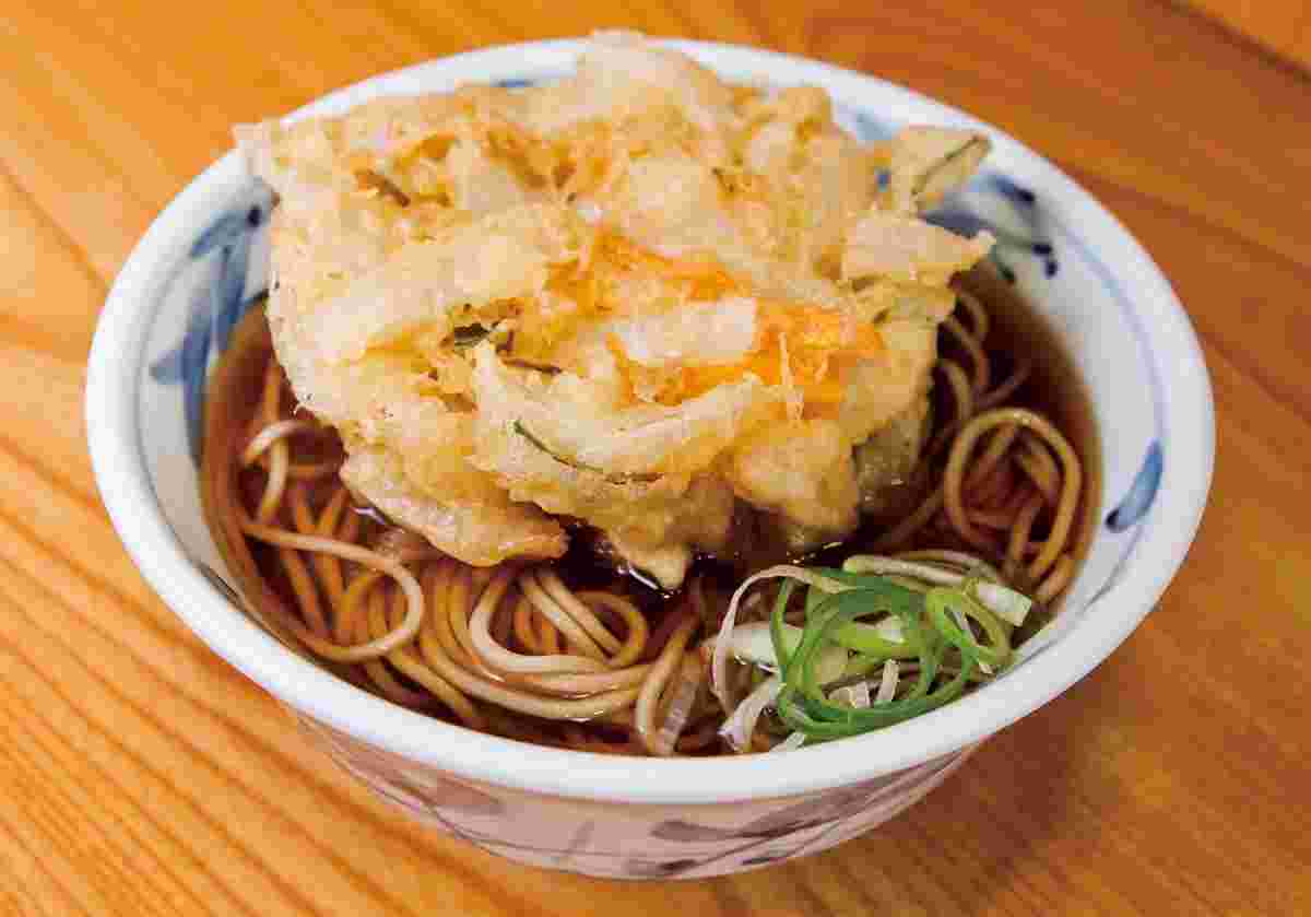 かき揚げ蕎麦