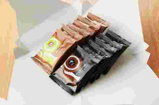小分けされたチョコレート菓子