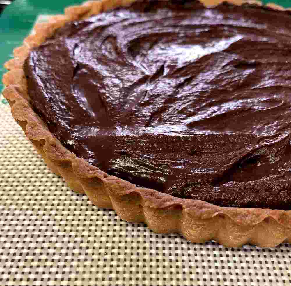 チョコムースタルト