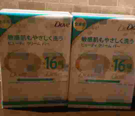 ダブの石鹸2パック