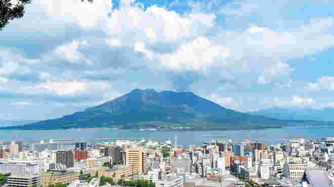 鹿児島市街地
