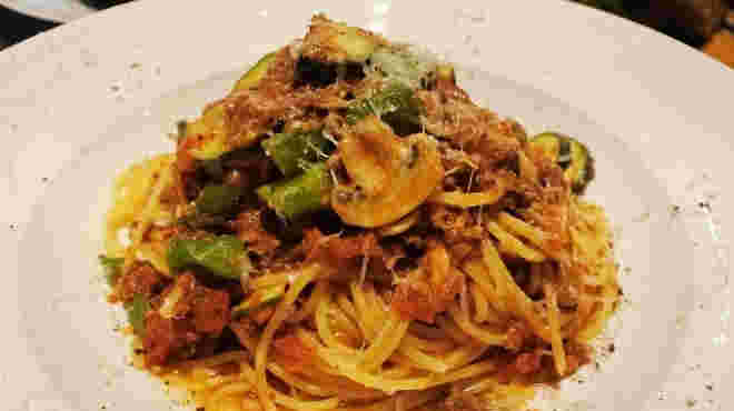 トラットリアクイントのランチ・パスタ