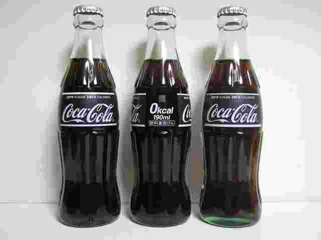 瓶のコカコーラゼロ画像