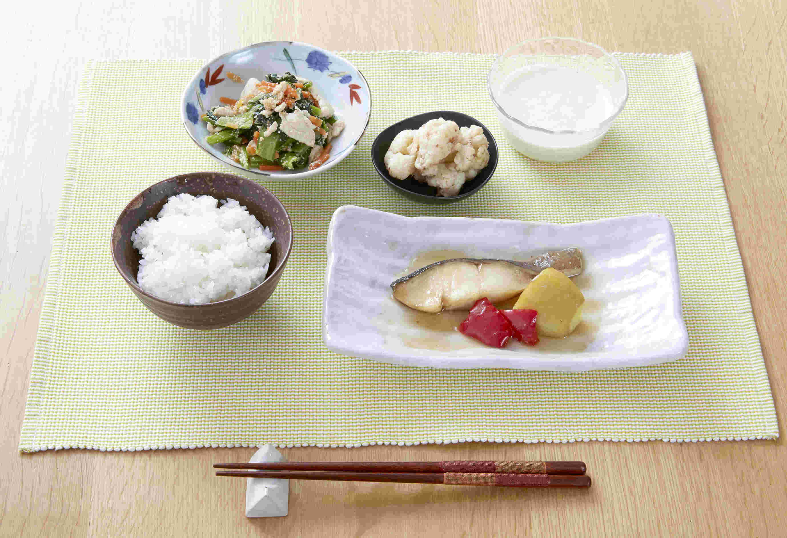 バランスの取れた食事画像