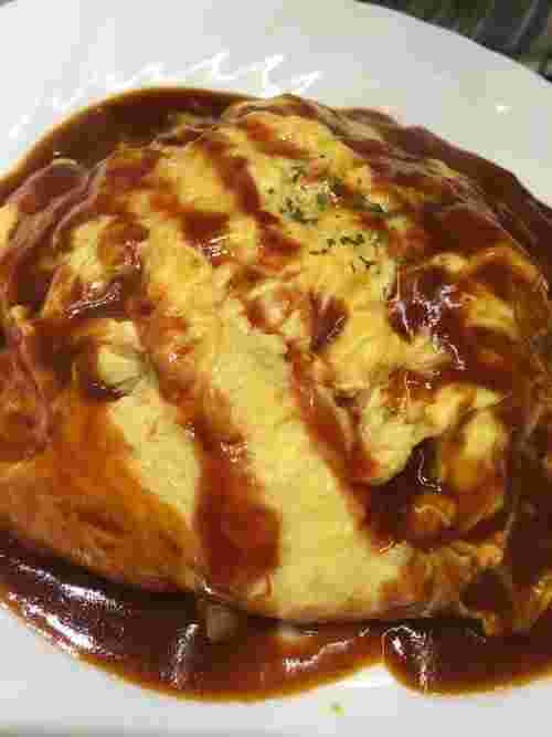 ミートボールオムライス