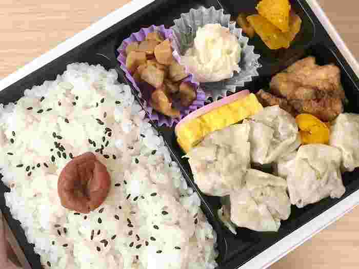 コンビニの焼売弁当