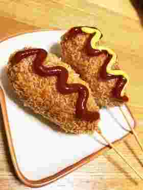 コストコのさけるチーズで作ったチーズハットグ