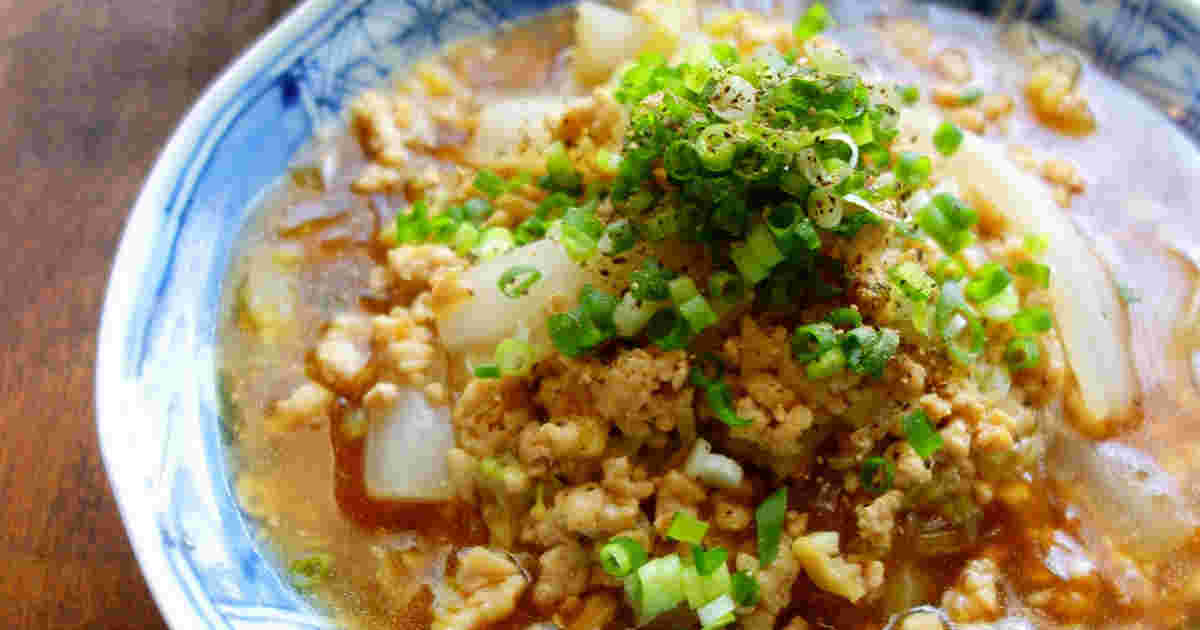 白菜たっぷり麻婆春雨