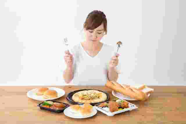 食欲のある女性