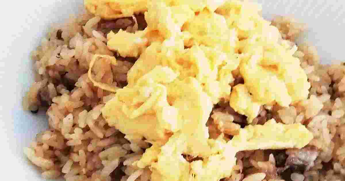柔らか煮豚の炊き込みご飯