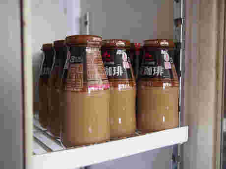 昔ながらのコーヒー牛乳