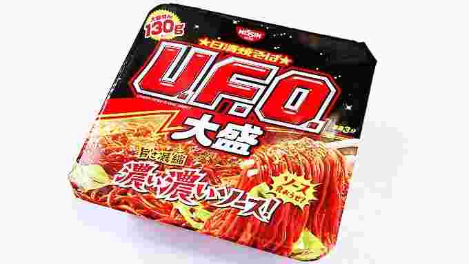 日清焼きそばUFO大盛のパッケージ