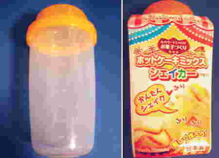 セリアのホットケーキシェイカー