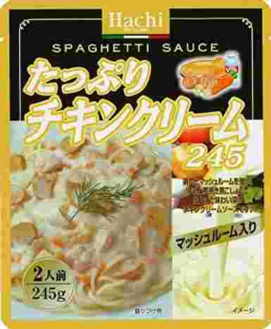 たっぷりチキンクリームのパスタソース