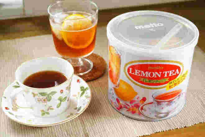 meitoのレモンティーと紅茶