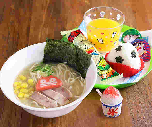 新横浜で食べられる琉球新麺 通堂のお子様ランチ