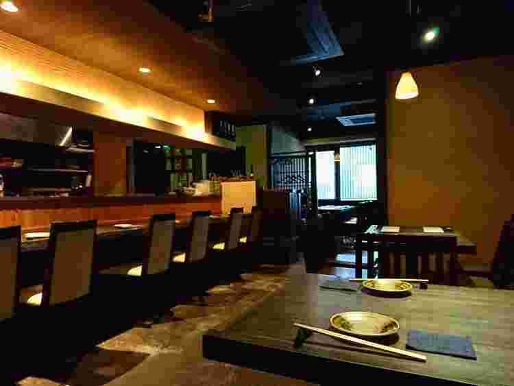 和酒和食 黒帯 恵比寿の店内