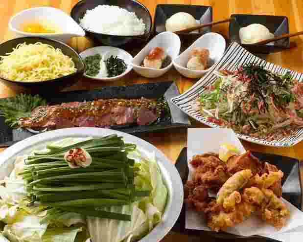 ぎんなべの料理各種