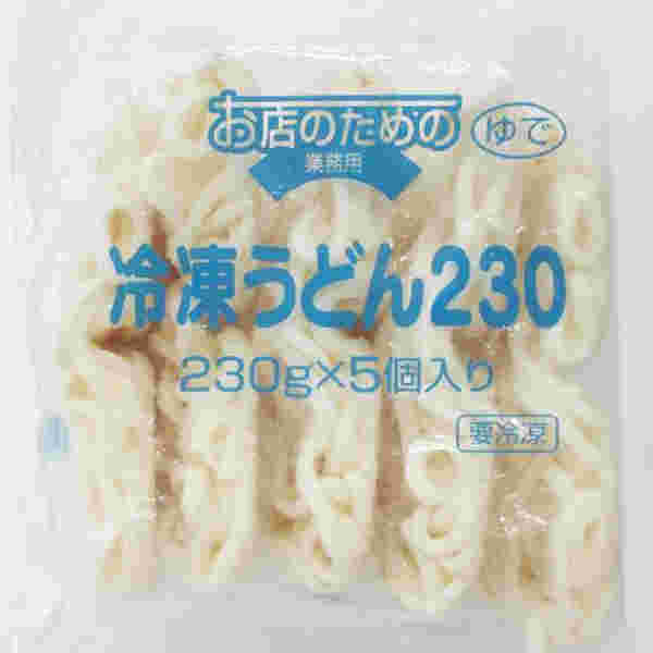 冷凍うどんのパッケージ