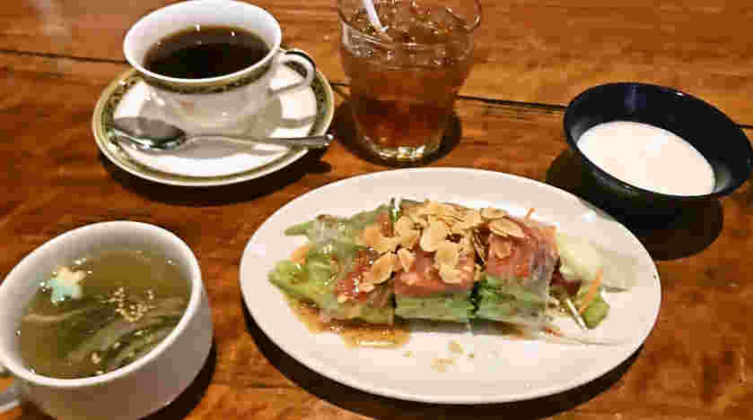 アジアンテイストなランチ