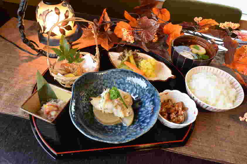 秋らしい和定食