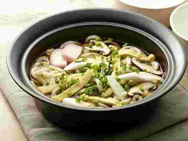 レンジで煮込みうどん