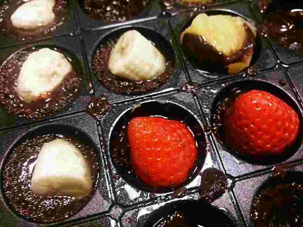 チョコフォンデュ