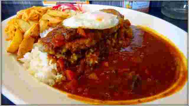 喫茶屋かしさのデカ盛りカレー