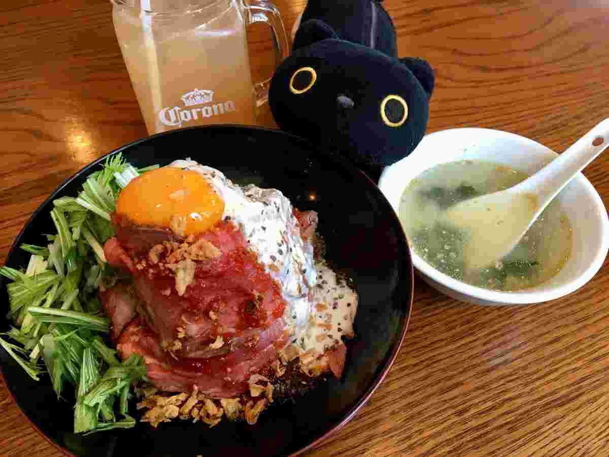 MEAT MARKETのローストビーフ丼