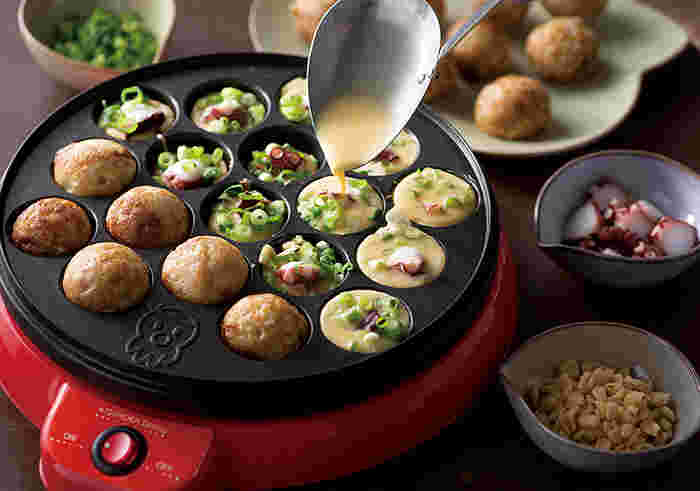 たこ焼き器の使用イメージ