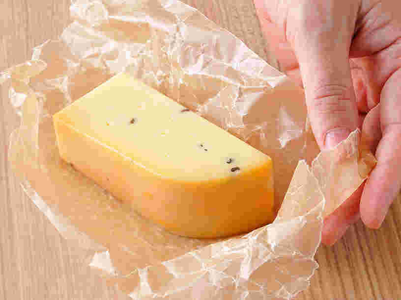 ゴーダチーズの保存例
