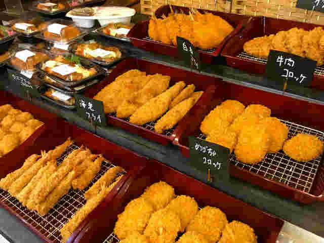 スーパーの出来合い惣菜