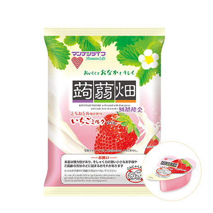 蒟蒻畑いちごみるく味