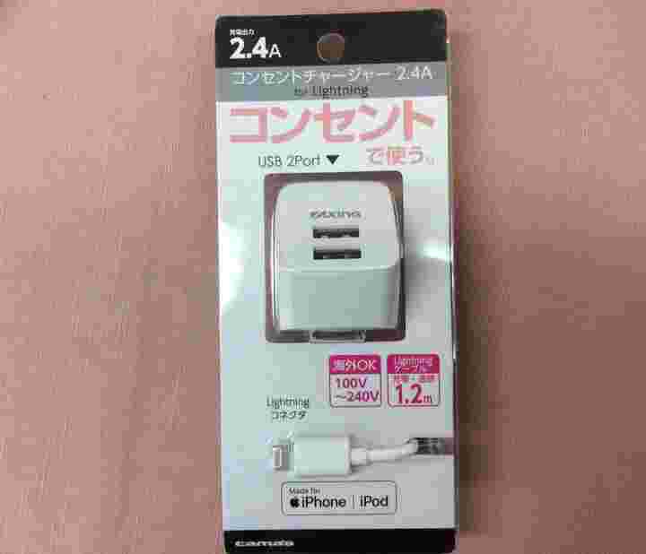 多摩電子工業のコンセントチャージャーFA62LW