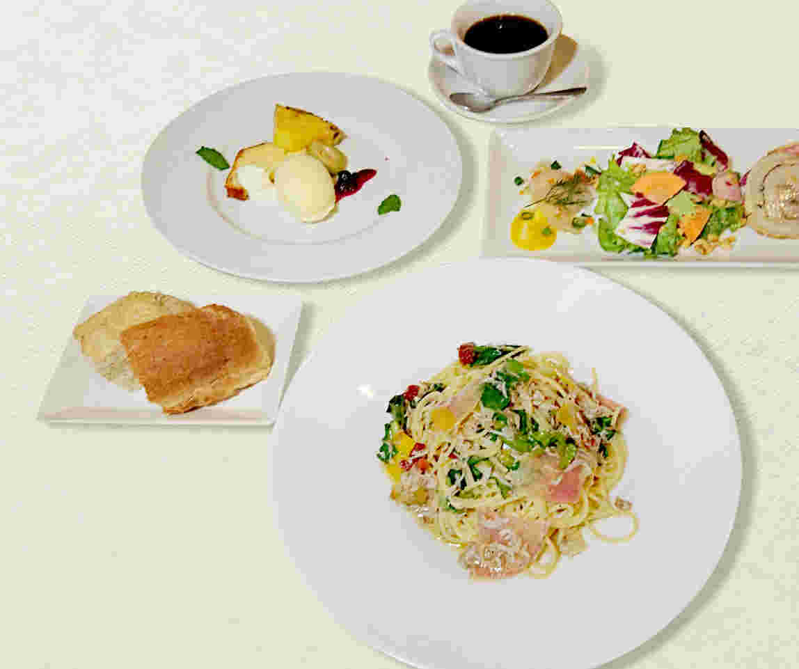 新横浜でおすすめの個室があるアマルフィイ ノベッロで食べられるランチ