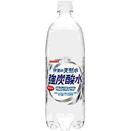 伊賀の天然水強炭酸水のペットボトル