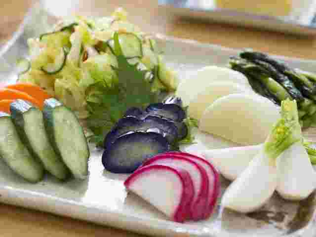 様々な種類の漬物