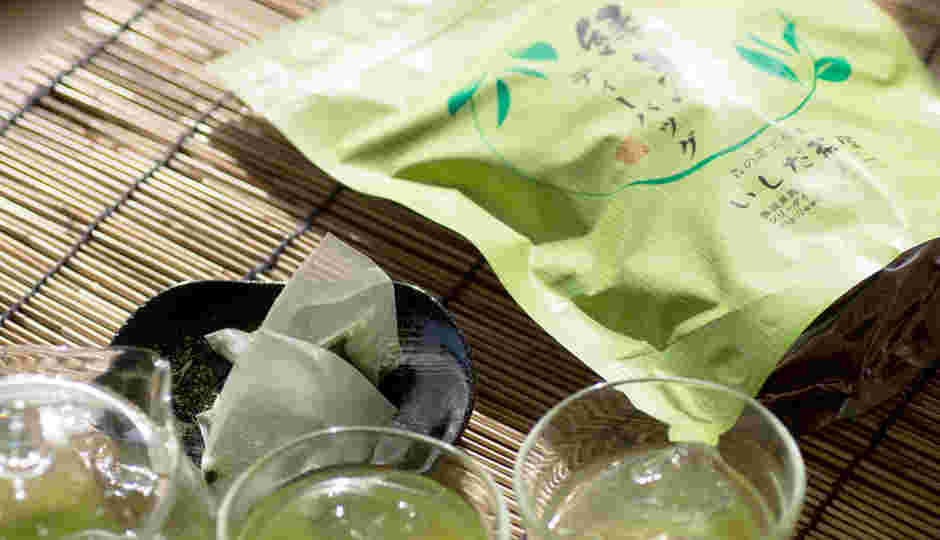 手軽に緑茶が飲めるティーパック