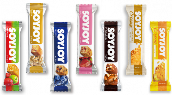 ダイエットに使える色々なソイジョイが並んでいる