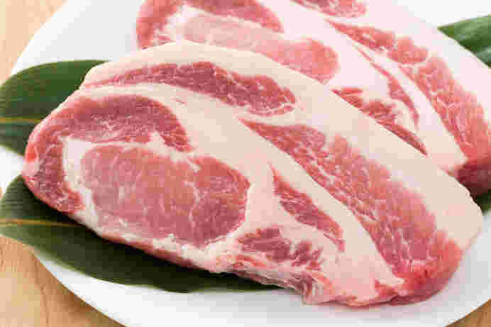 ダイエット効果が期待できる豚肉の切り身